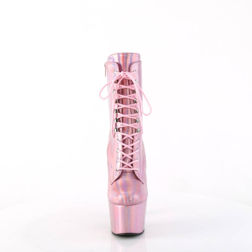 Pleaser - ADORE1020HG Platform Boots, Pole dance shoes - Pink